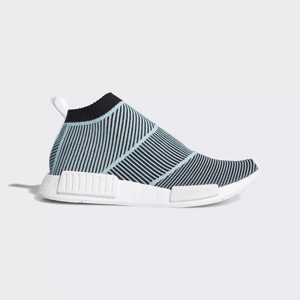 Adidas NMD CS1 Parley Primeknit Tenis Negros Para Hombre (MX-84508)